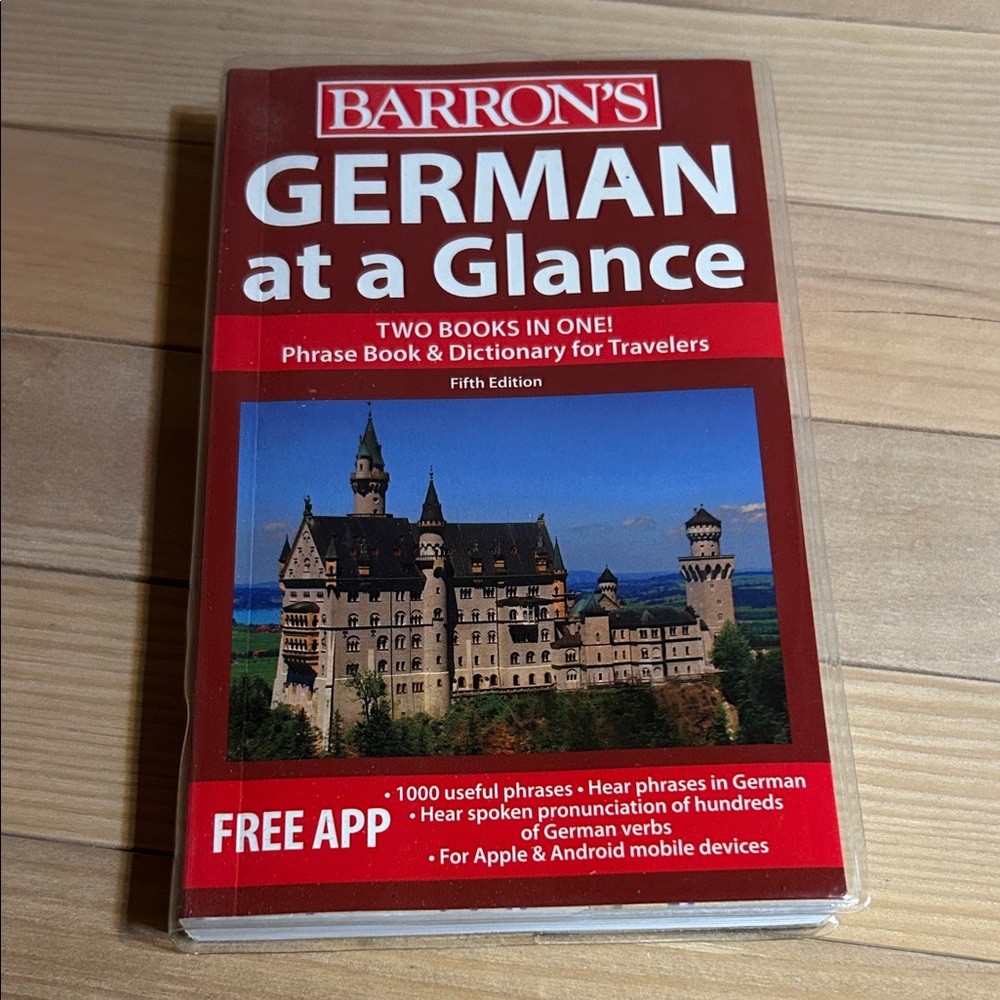Barron's German at a Glance Phrase Book